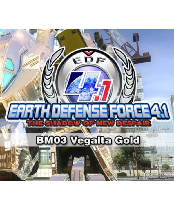 EARTH DEFENSE FORCE 4.1 - BM03 Vegalta Gold DLC Steam Key GLOBAL